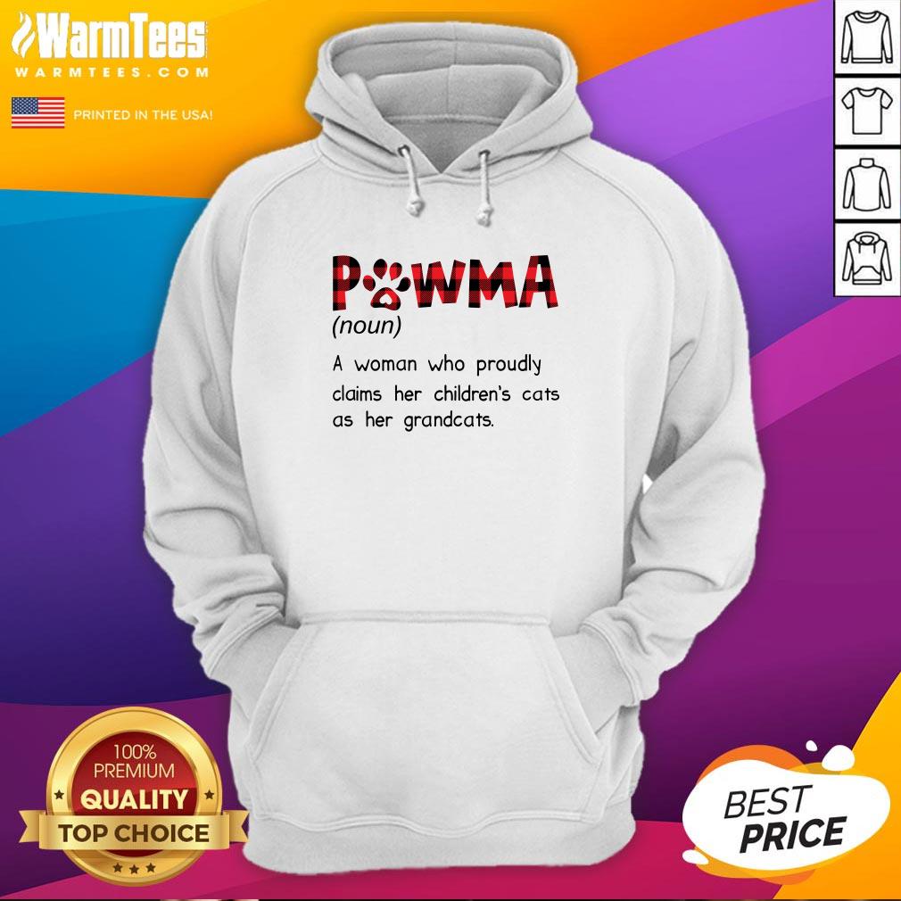 Premium Pawma A Woman Who Proudly Claims Her Childrens Cats As Her Grandcats Shirt - Image 5