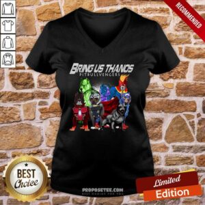 Alternative view of Premium Pitbull Bring Us Thanos Pitbullvengers Shirt