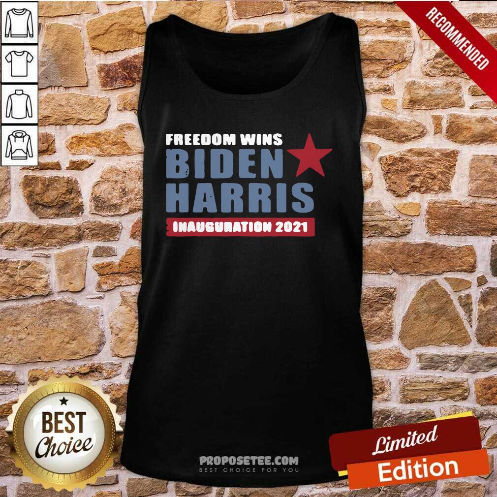 Premium President Biden Harris Inauguration Day 2021 Freedom Wins Shirt - Image 3