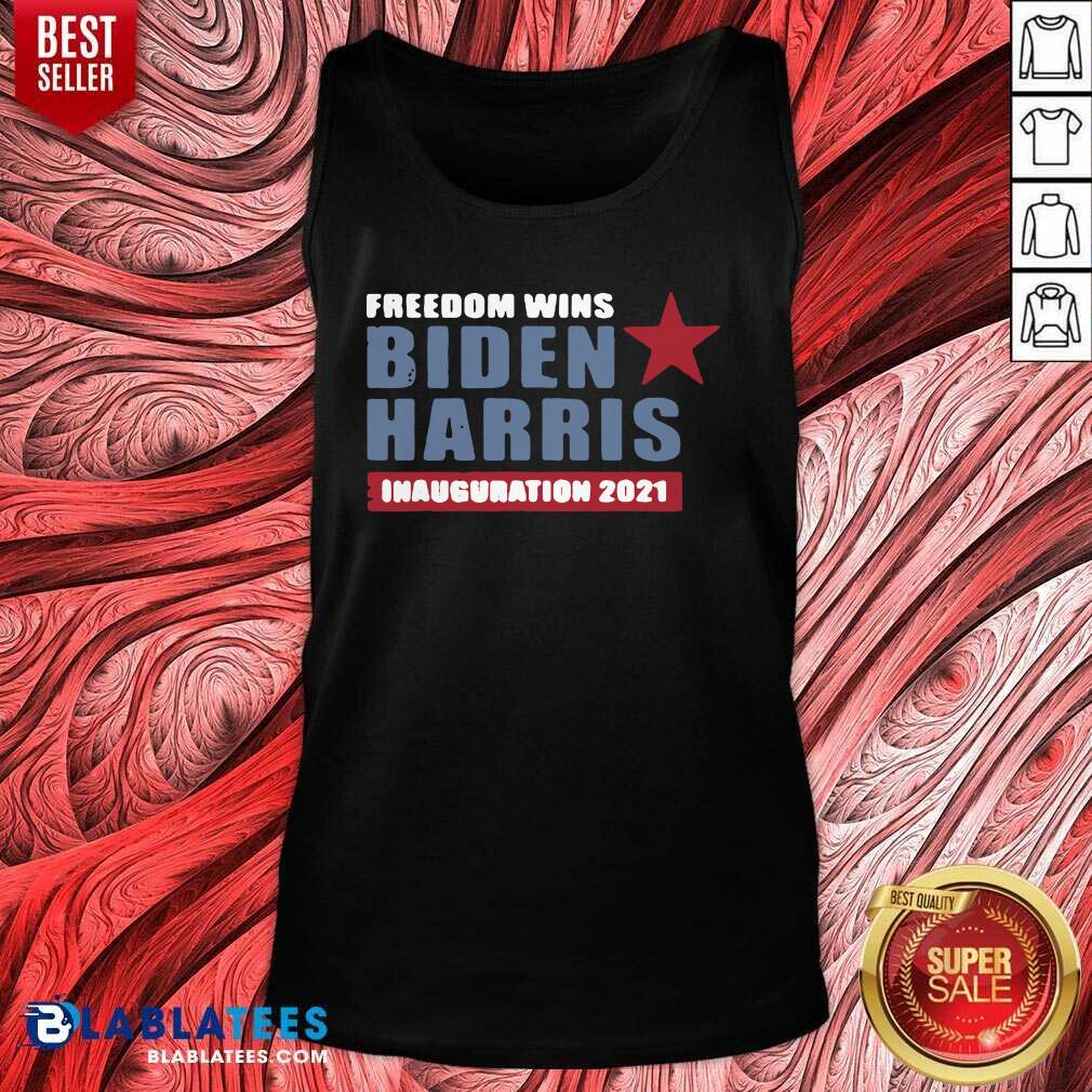 Premium President Biden Harris Inauguration Day 2021 Freedom Wins Shirt - Image 3