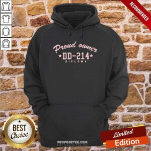 Alternative view of Premium Proud Owner Dd214 Diploma Shirt