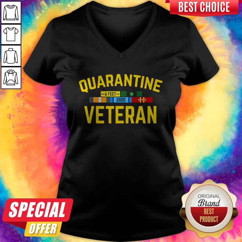 Premium Quarantine Covid 19 Veteran Shirt - Image 2