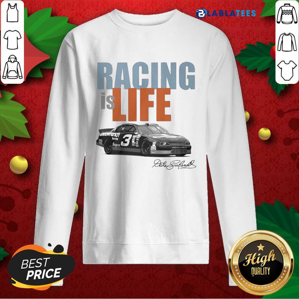 Premium Racing Is Life Signature Shirt - Image 5