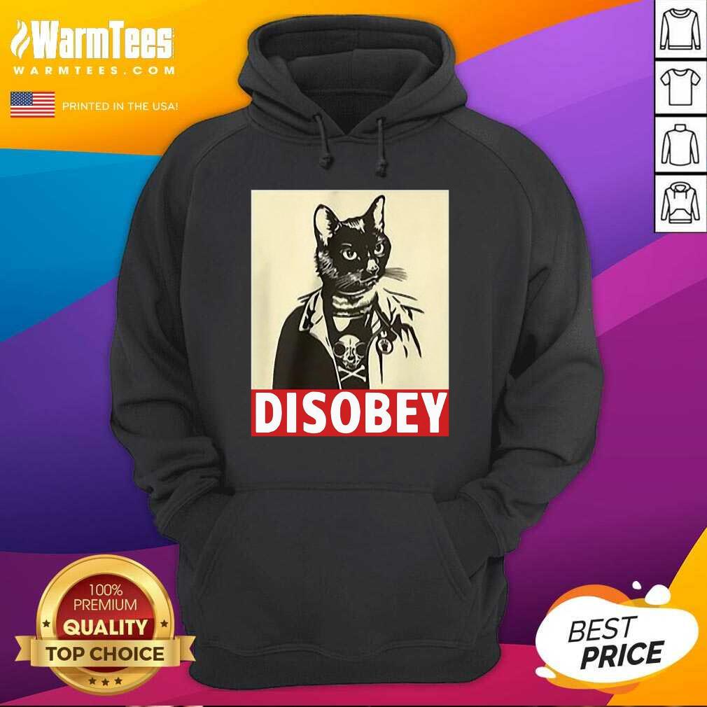 Premium Radical Cat Disobey Shirt - Image 2