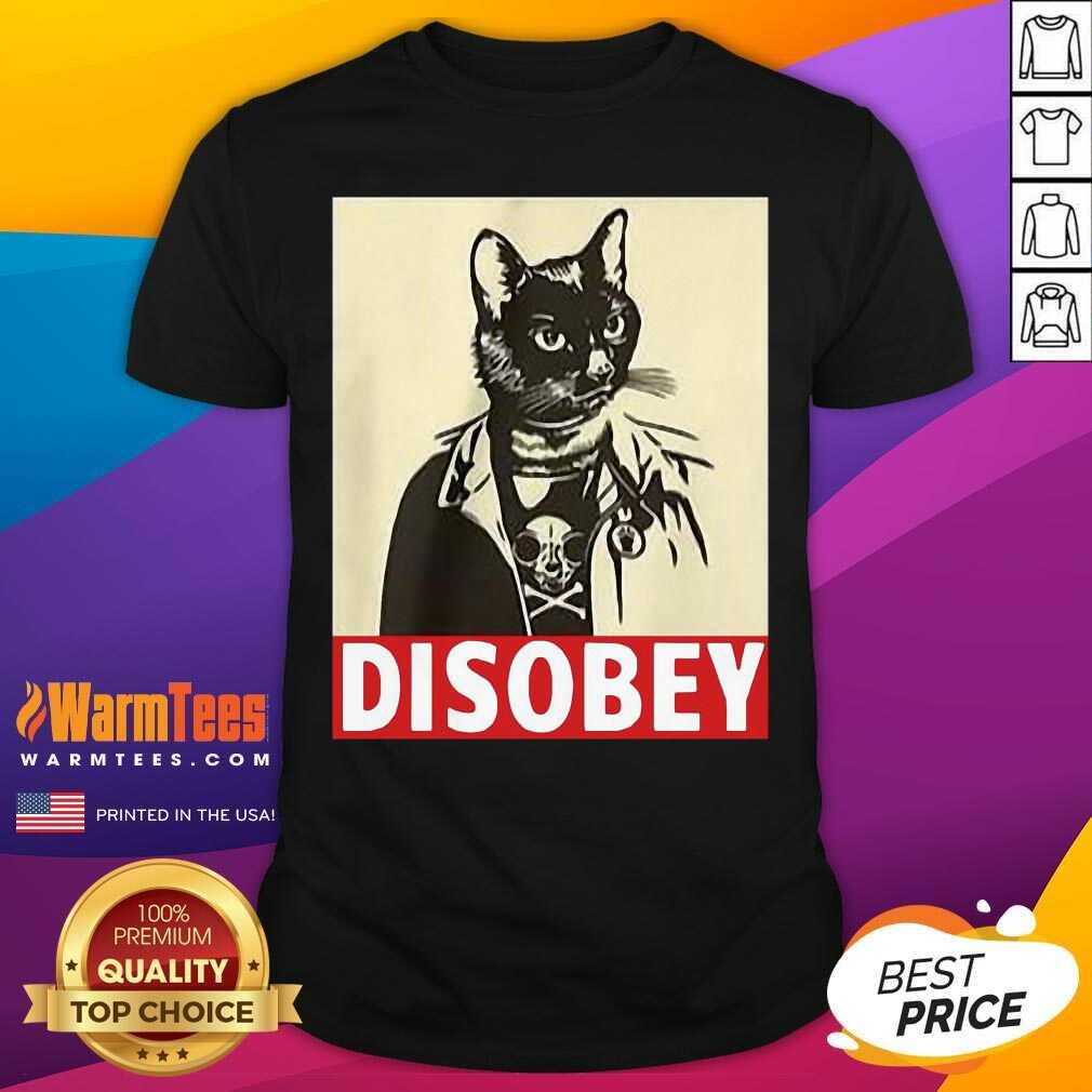 Premium Radical Cat Disobey Shirt