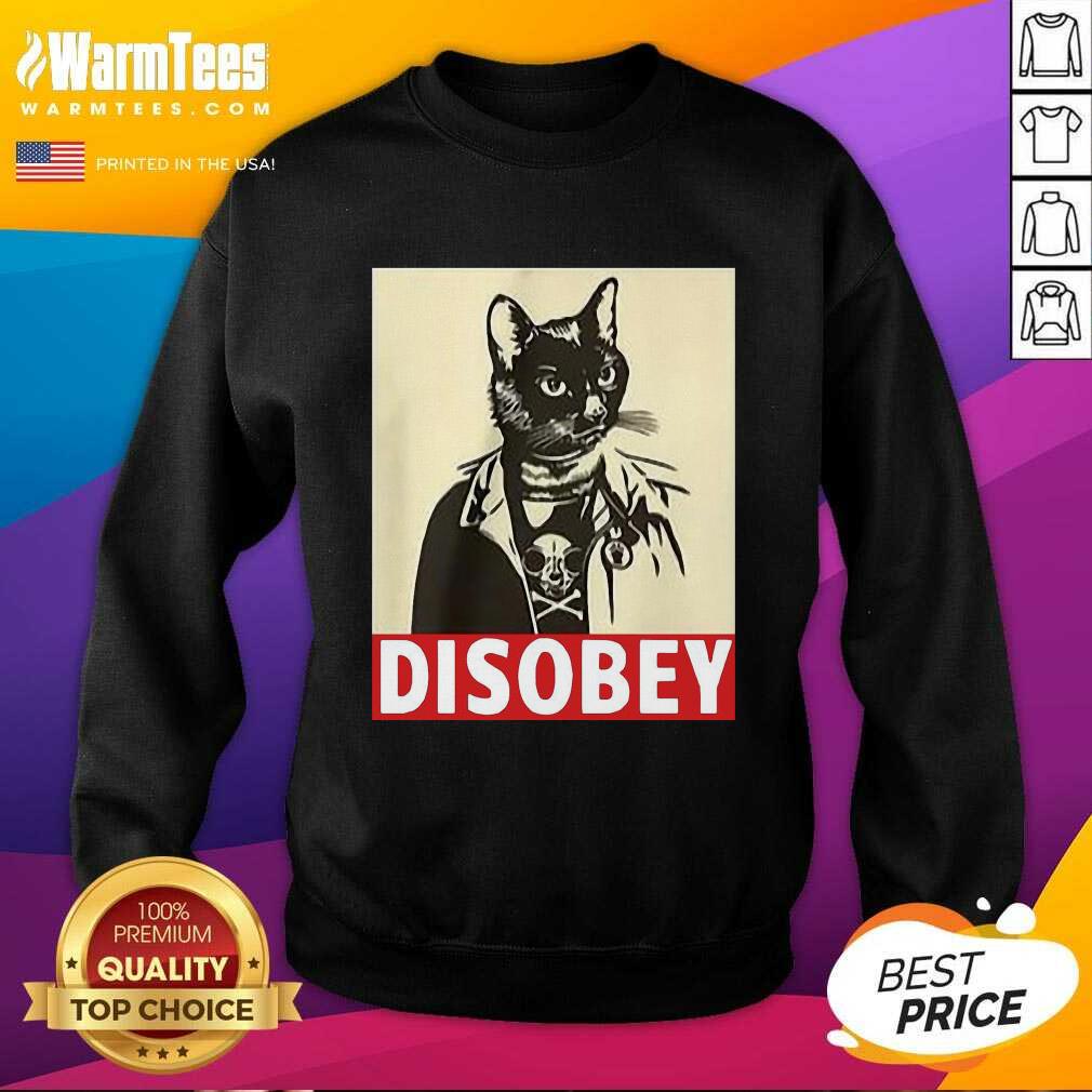 Premium Radical Cat Disobey Shirt - Image 3