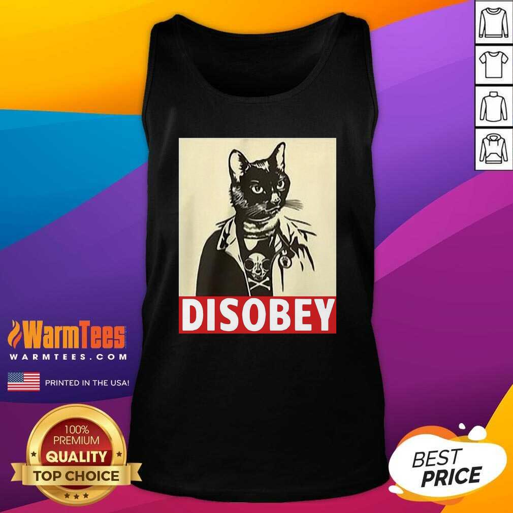 Premium Radical Cat Disobey Shirt - Image 4