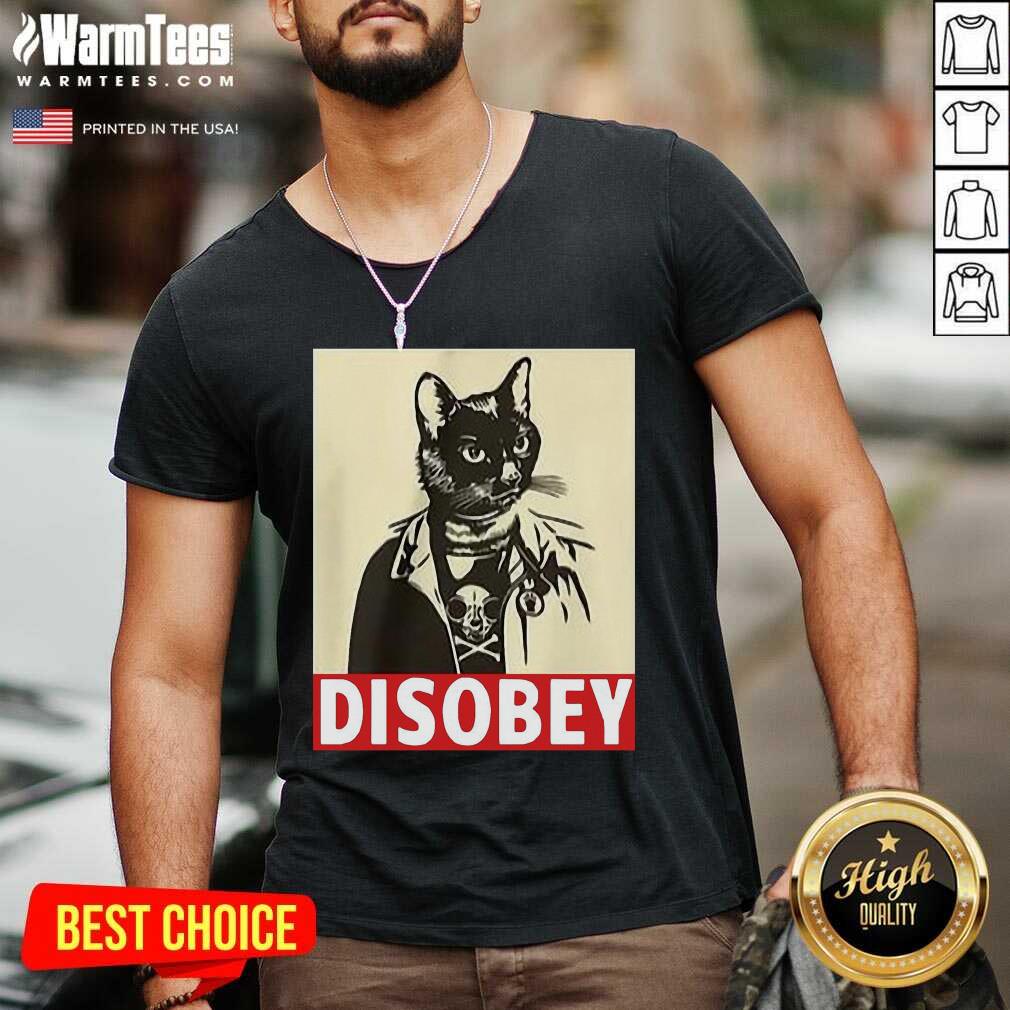 Premium Radical Cat Disobey Shirt - Image 5