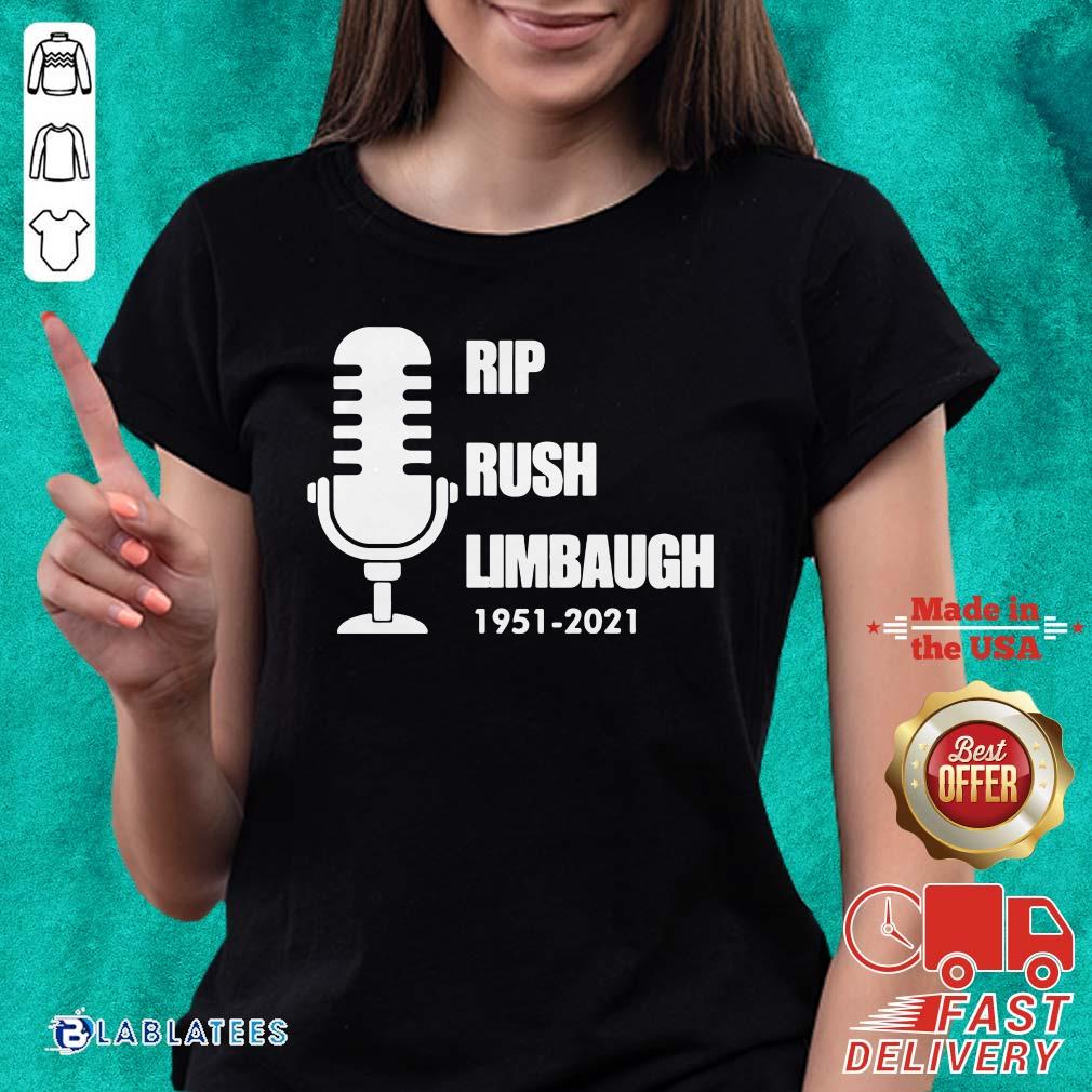 Premium Rip Rush Limbaugh 1951 2021 Thanks Shirt - Image 4