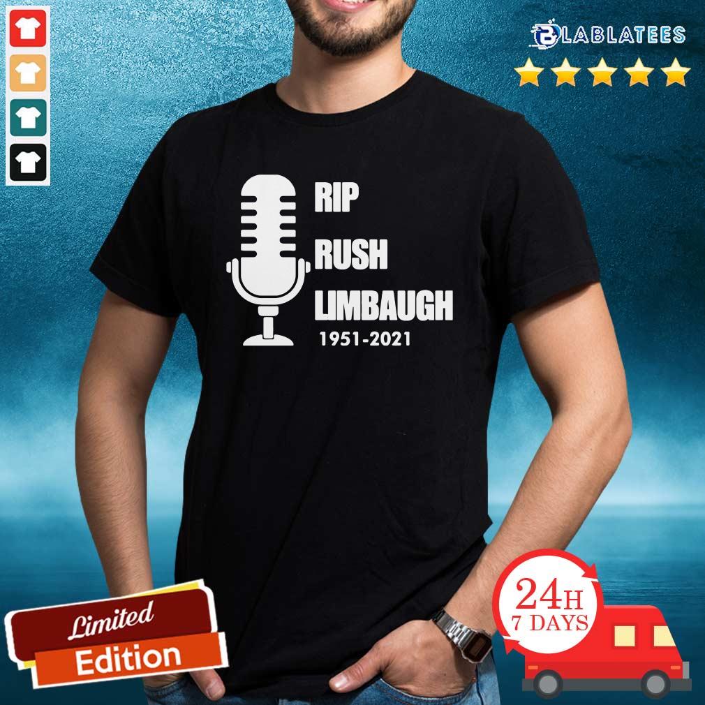 Premium Rip Rush Limbaugh 1951 2021 Thanks Shirt