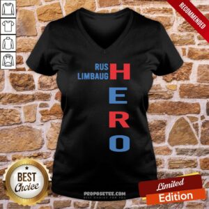 Alternative view of Premium Rip Rush Limbaugh Hero 2021 Shirt