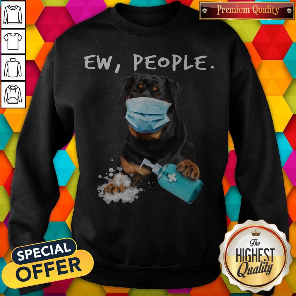 Premium Rottweiler Face Mark Ew People Shirt - Image 4