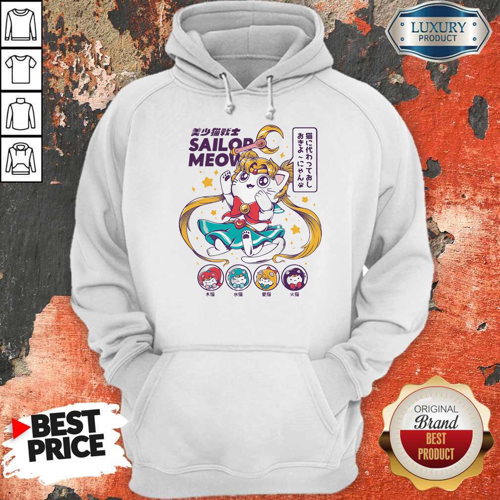 Premium Sailor Meow Anime Shirt - Image 5
