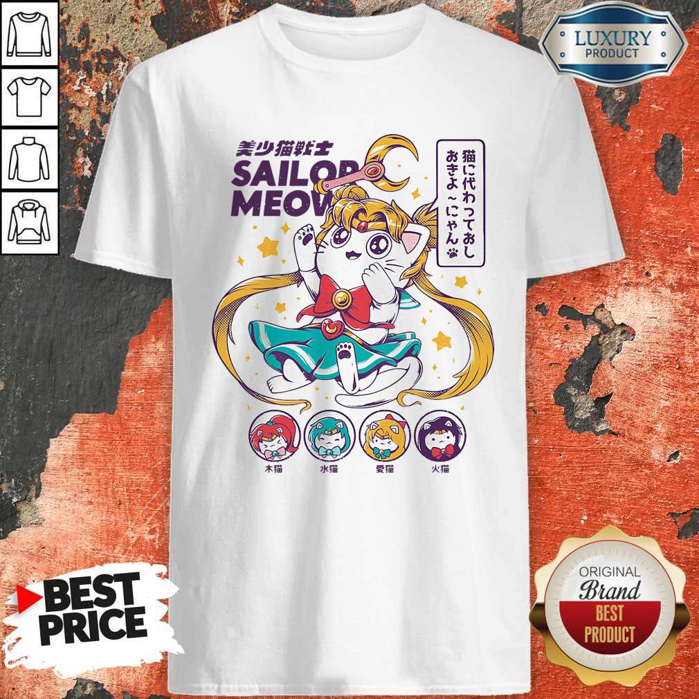 Premium Sailor Meow Anime Shirt