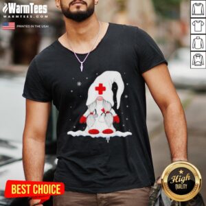 Alternative view of Premium Santa Claus Nurse Shirt
