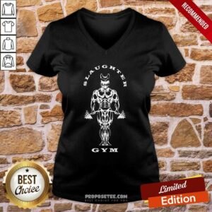Alternative view of Premium Slaughter To Prevail Merch Slaughter Gym Shirt