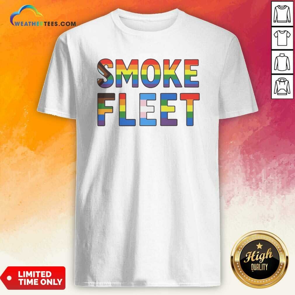 Premium Smoke Fleet Happy Pride Month Shirt