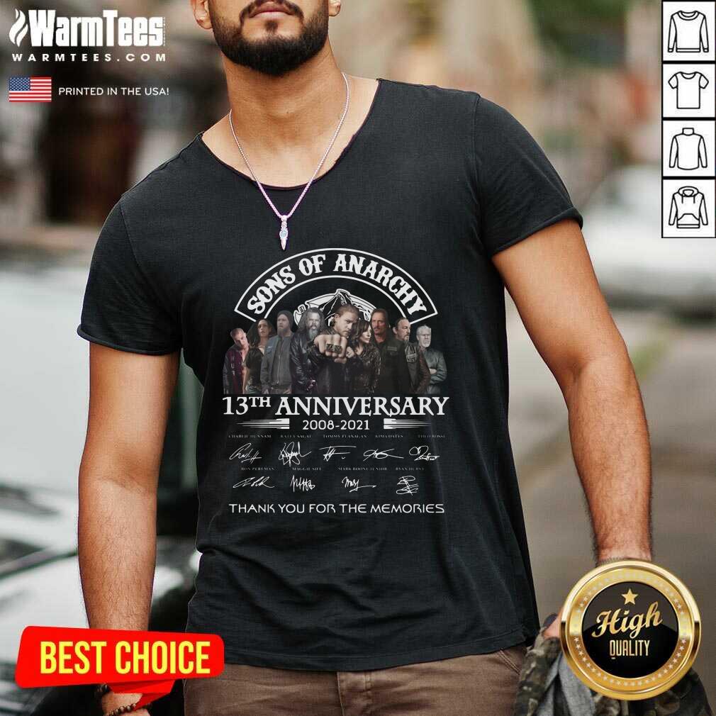 Premium Sons Of Anarchy 13th Anniversary 2008 2021 Signature Shirt - Image 5
