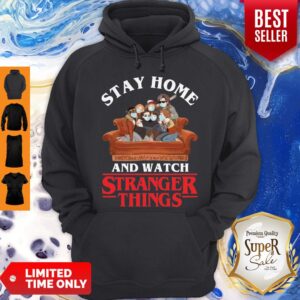 Alternative view of Premium Stay Home And Watch Stranger Things Shirt