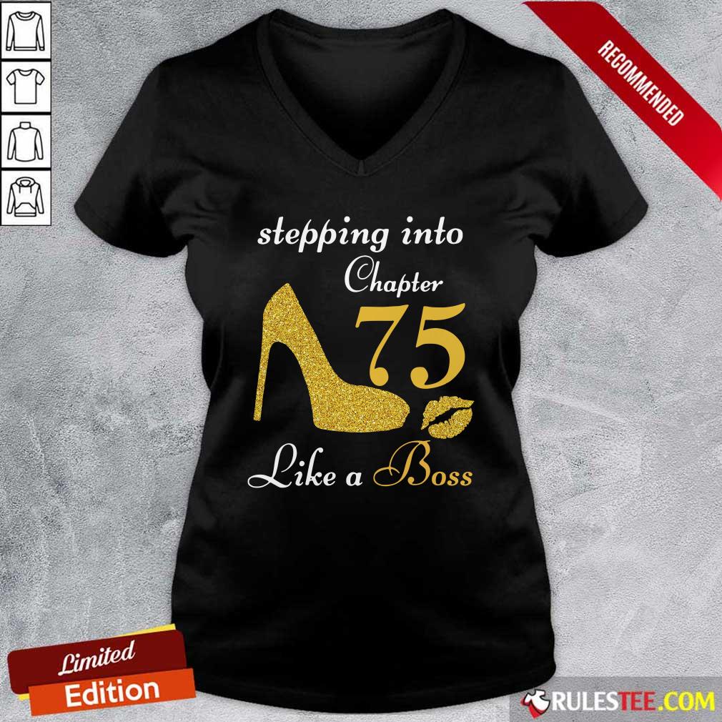 Premium Stepping Into Chapter 75 Like A Boss Shirt - Image 3