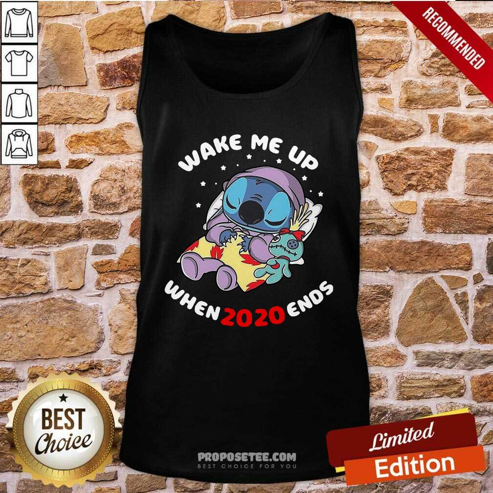 Premium Stitch Wake Me Up When 2020 Ends Shirt - Image 4