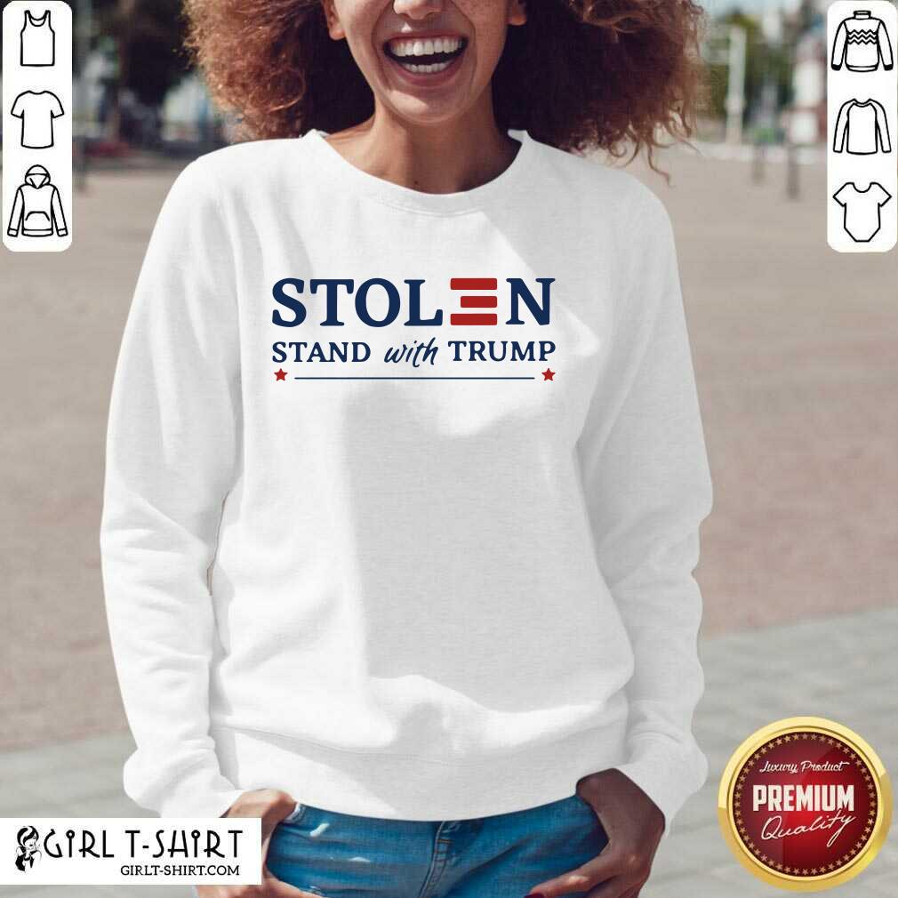 Premium Stolen Stand With Trump Shirt - Image 2