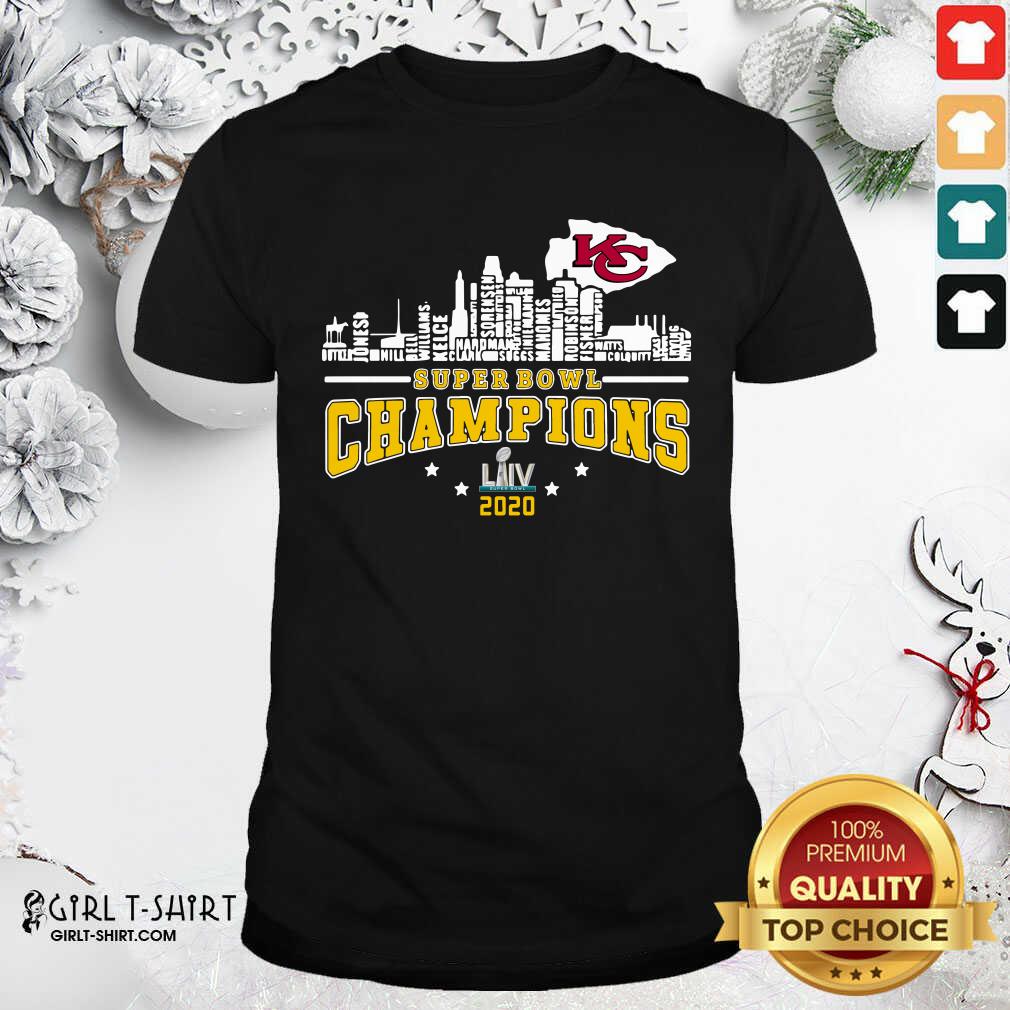 Premium Super Bowl Champions 2020 Name Shirt