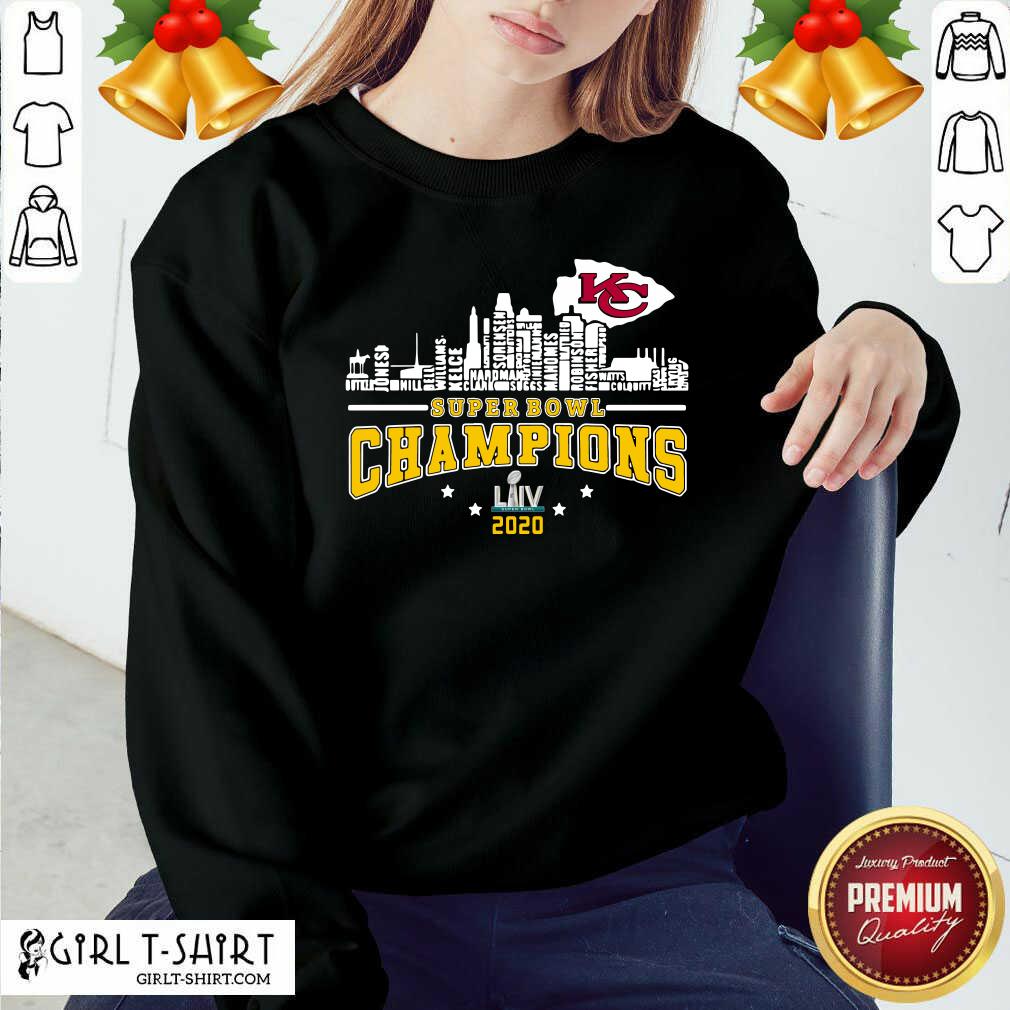 Premium Super Bowl Champions 2020 Name Shirt - Image 4