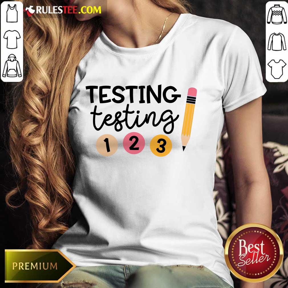 Premium Testing 1 2 3 Shirt - Image 3