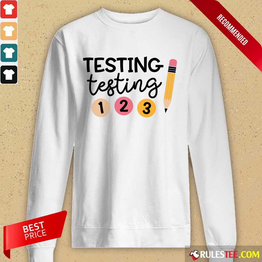 Premium Testing 1 2 3 Shirt - Image 2