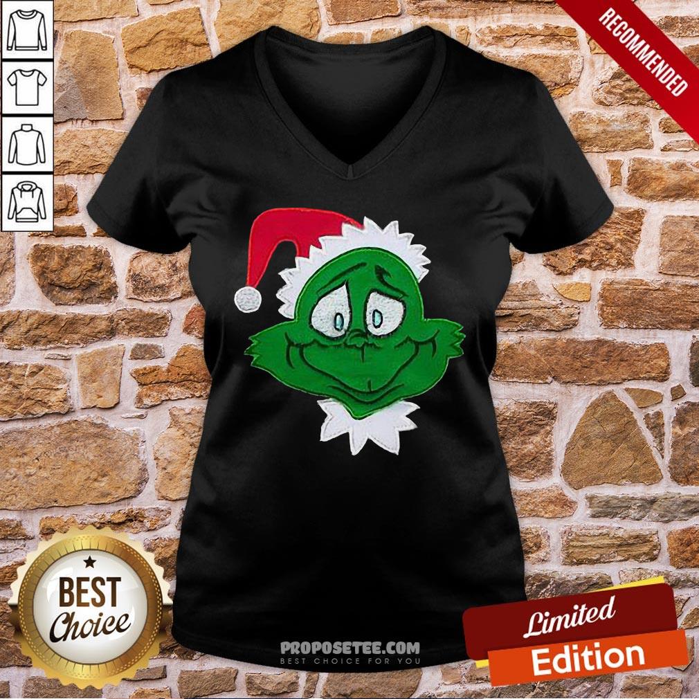 Premium The Grinch Santa Christmas Shirt - Image 5