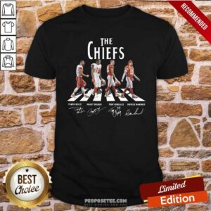 Premium The Kansas City Chiefs Football Abbey Road Signatures Shirt
