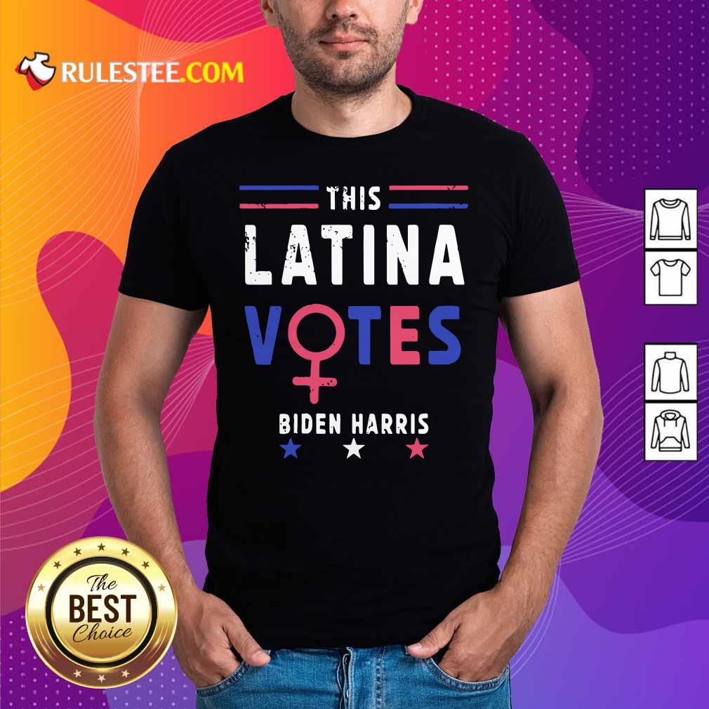 Premium This Latina Votes Biden Harris Stars Election Shirt
