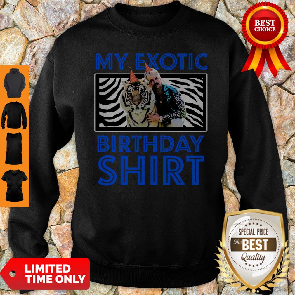 Premium Tiger King My Exotic Joe Birthday Shirt - Image 4