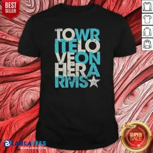 Premium Tower Of Love Hero Rivers Distressed Shirt