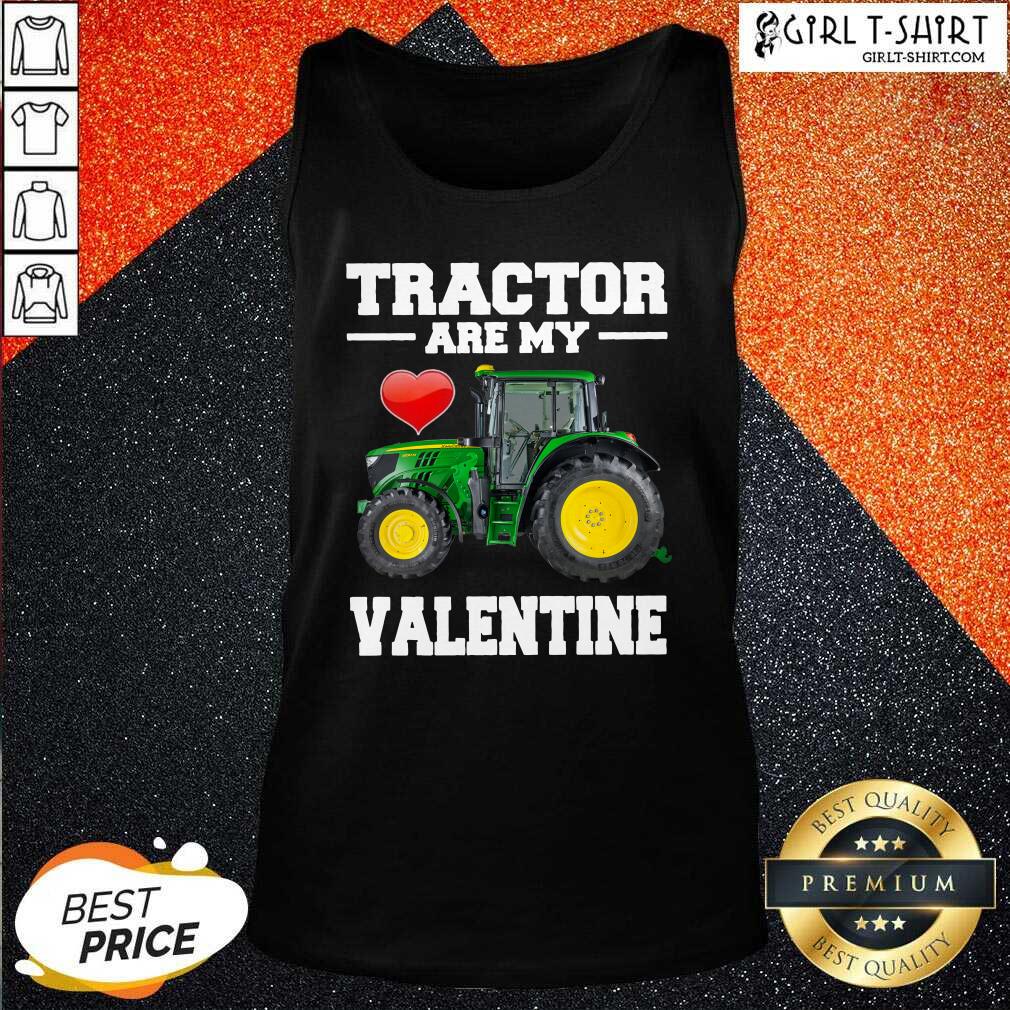 Premium Tractor Are My Valentine Shirt - Image 3