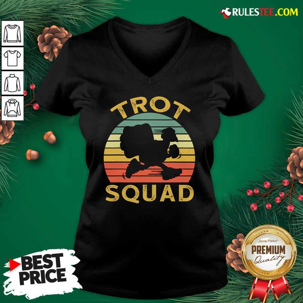 Premium Trot Squad Thanksgiving Turkey Trot Costume Vintage Shirt - Image 3