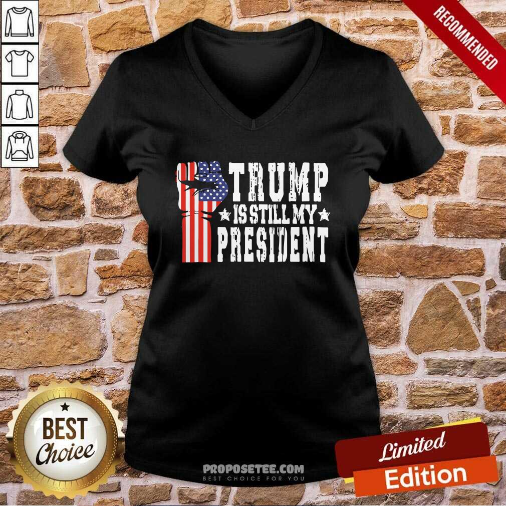 Premium Trump Is Still My President Stop The Steal Impeach Biden Shirt - Image 3