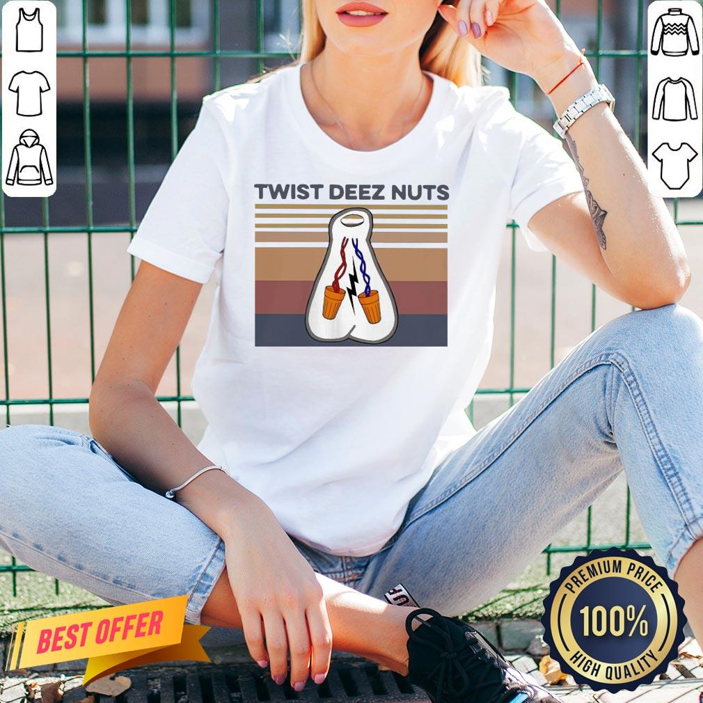 Premium Twist Deez Nuts Vintage Shirt - Image 2