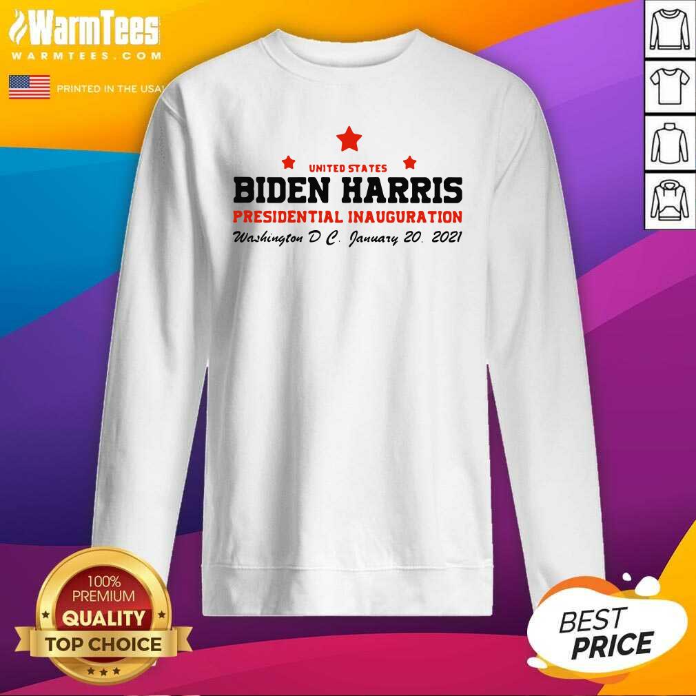Premium United States Biden Harris Presidential Inauguration Washington DC January 20 2021 Shirt - Image 3