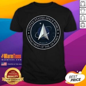 Premium United States Space Force Department Of The Air Force Signature Shirt