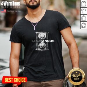 Alternative view of Premium Unus Annus Merch Hourglass Crewneck Shirt