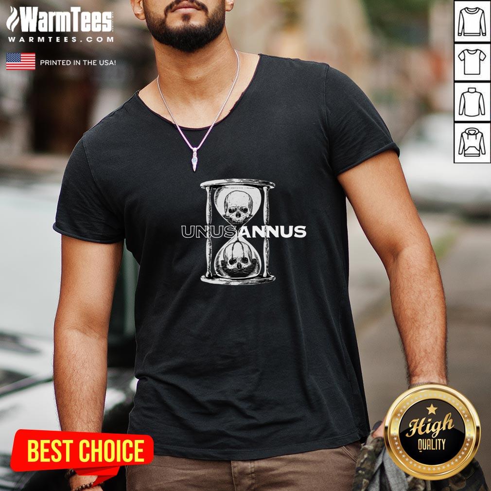 Premium Unus Annus Merch Hourglass Crewneck Shirt - Image 2