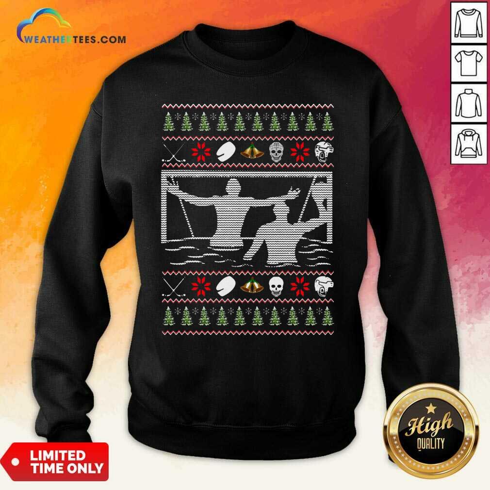 Premium Water Polo Ugly Christmas Shirt - Image 2