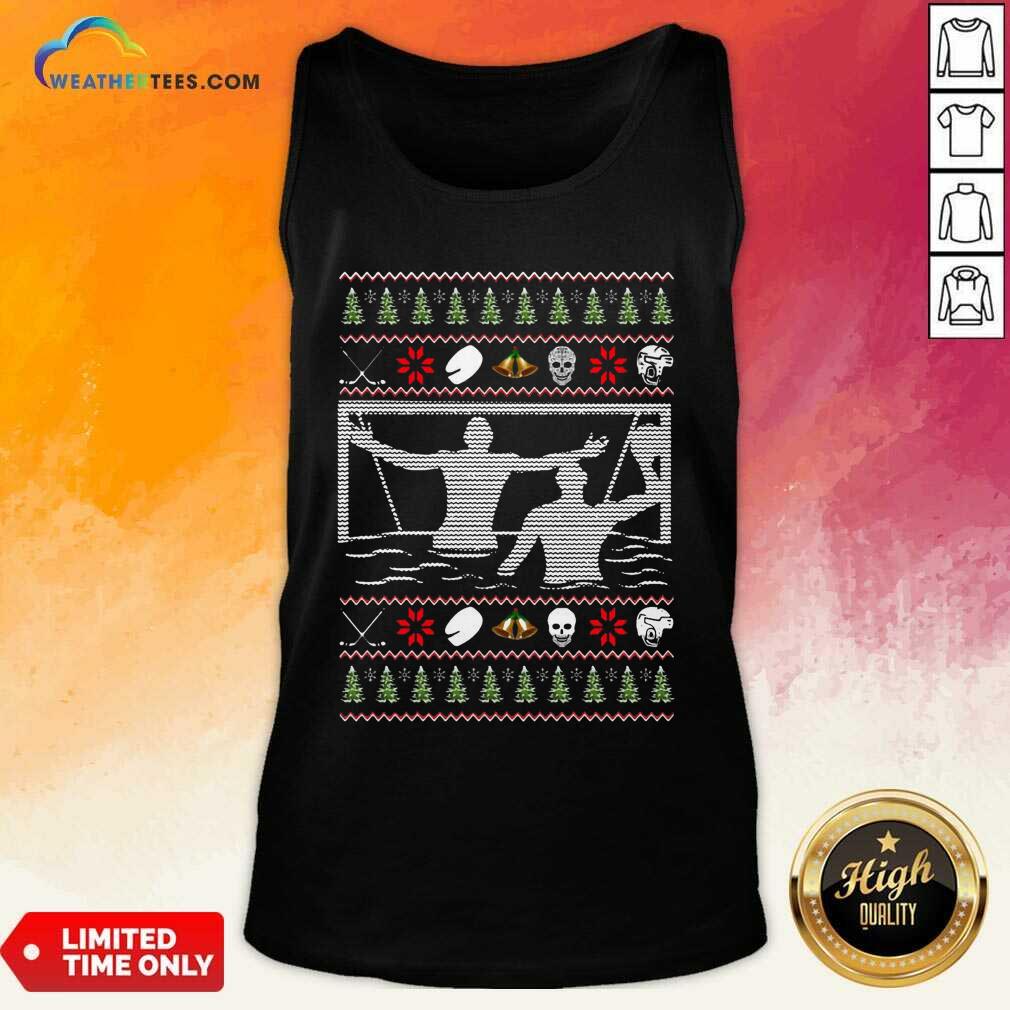 Premium Water Polo Ugly Christmas Shirt - Image 4