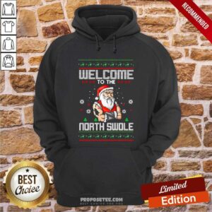 Alternative view of Premium Welcome To The North Swole Hunk Ugly Christmas Shirt