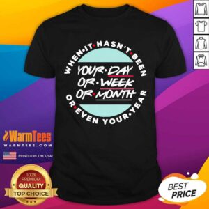 Premium When It Hasn’t Been Your Day Your Week Even Your Year 2021 Shirt
