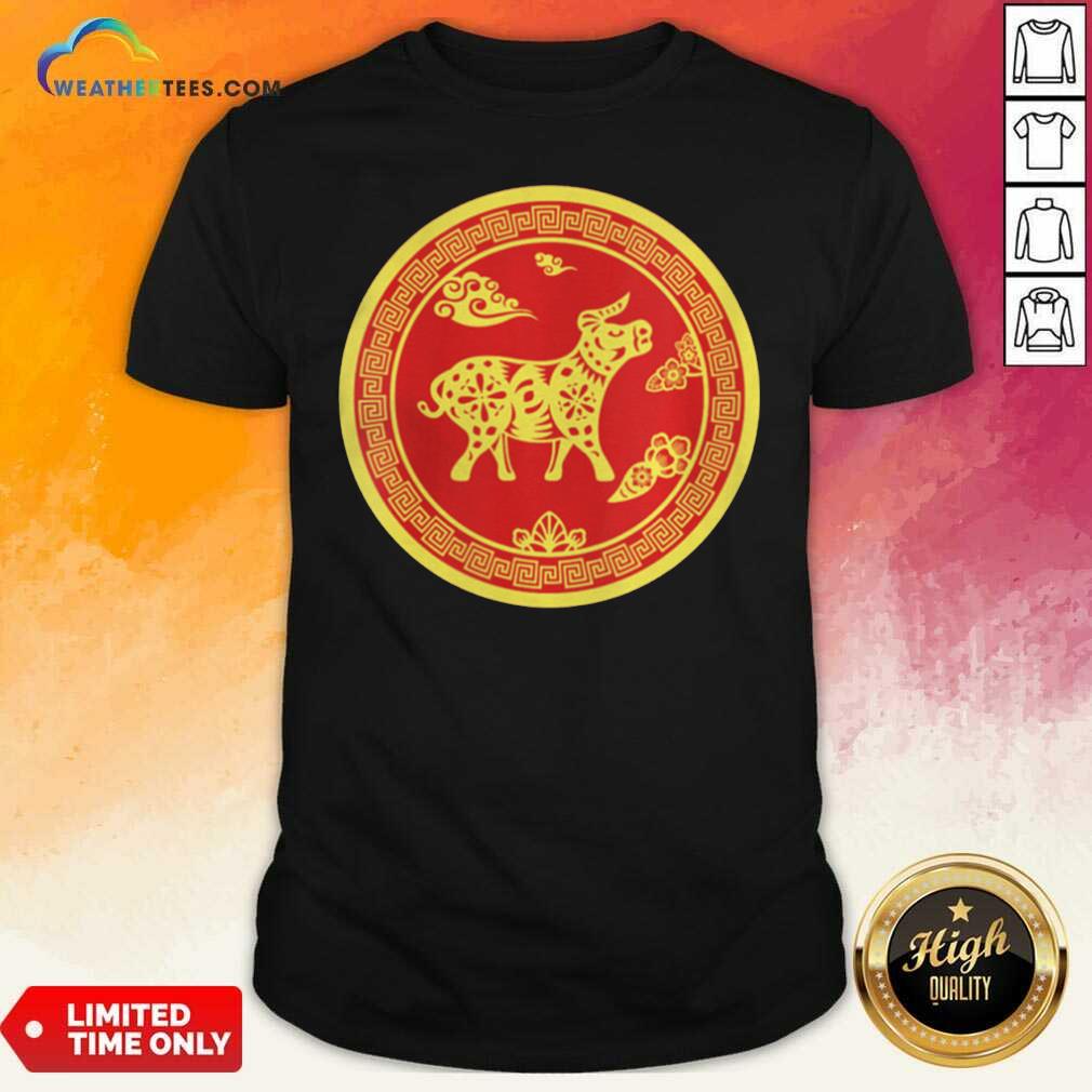 Premium Year Of The Ox 2021 Happy New Year Shirt