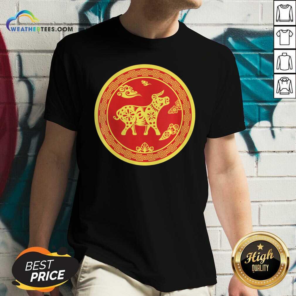 Premium Year Of The Ox 2021 Happy New Year Shirt - Image 3