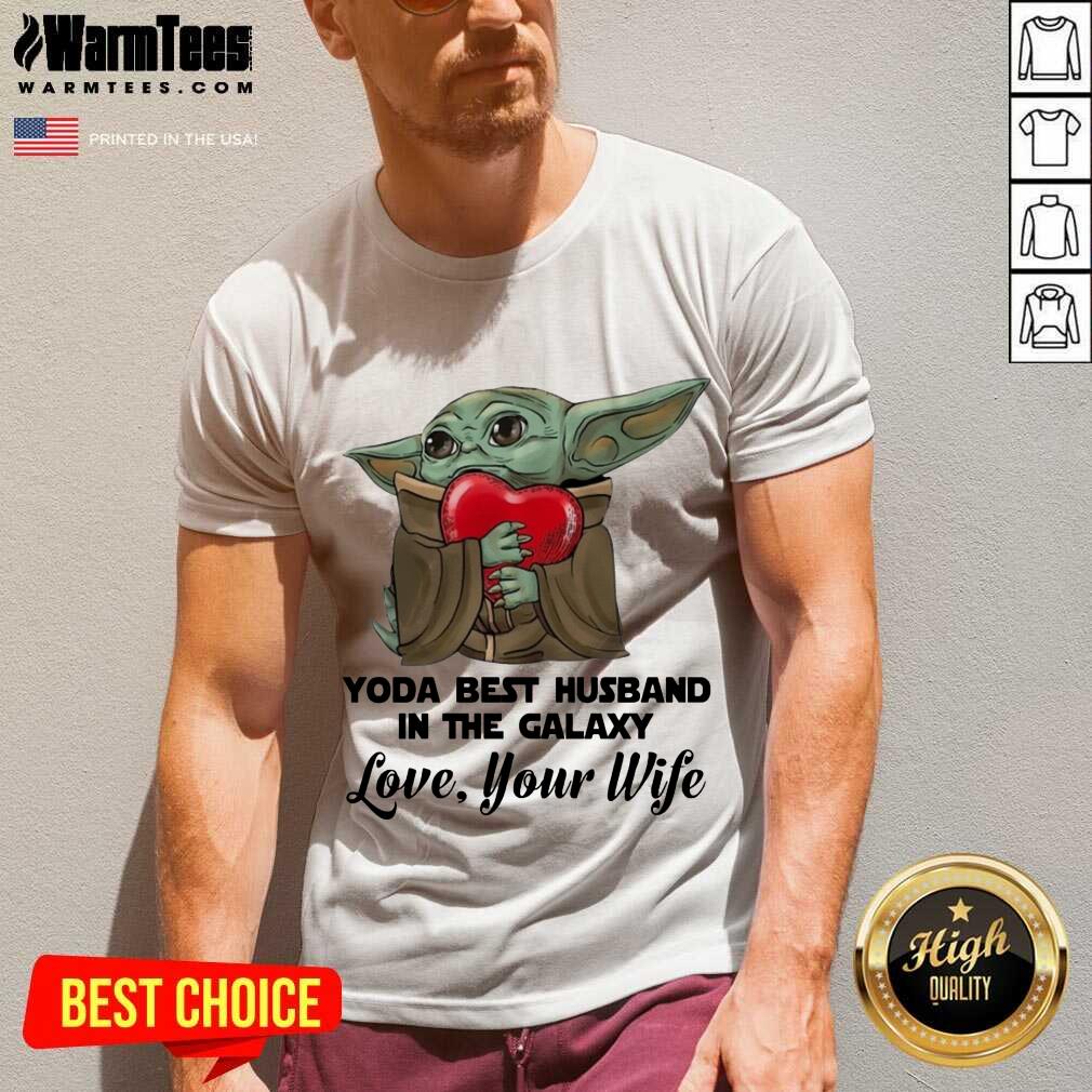 Premium Yoda Best Husband In The Galaxy Love Your Boyfriend Shirt - Image 5